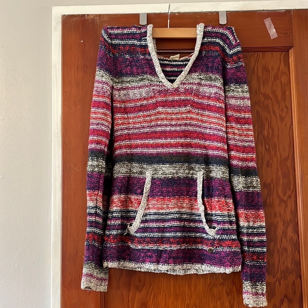 Roxy Knit Hooded Sweater